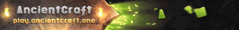banner for AncientCraft server