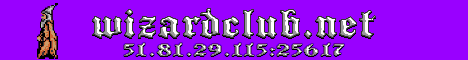 banner for wizard club server