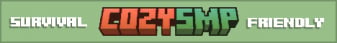 banner for CozySMP server